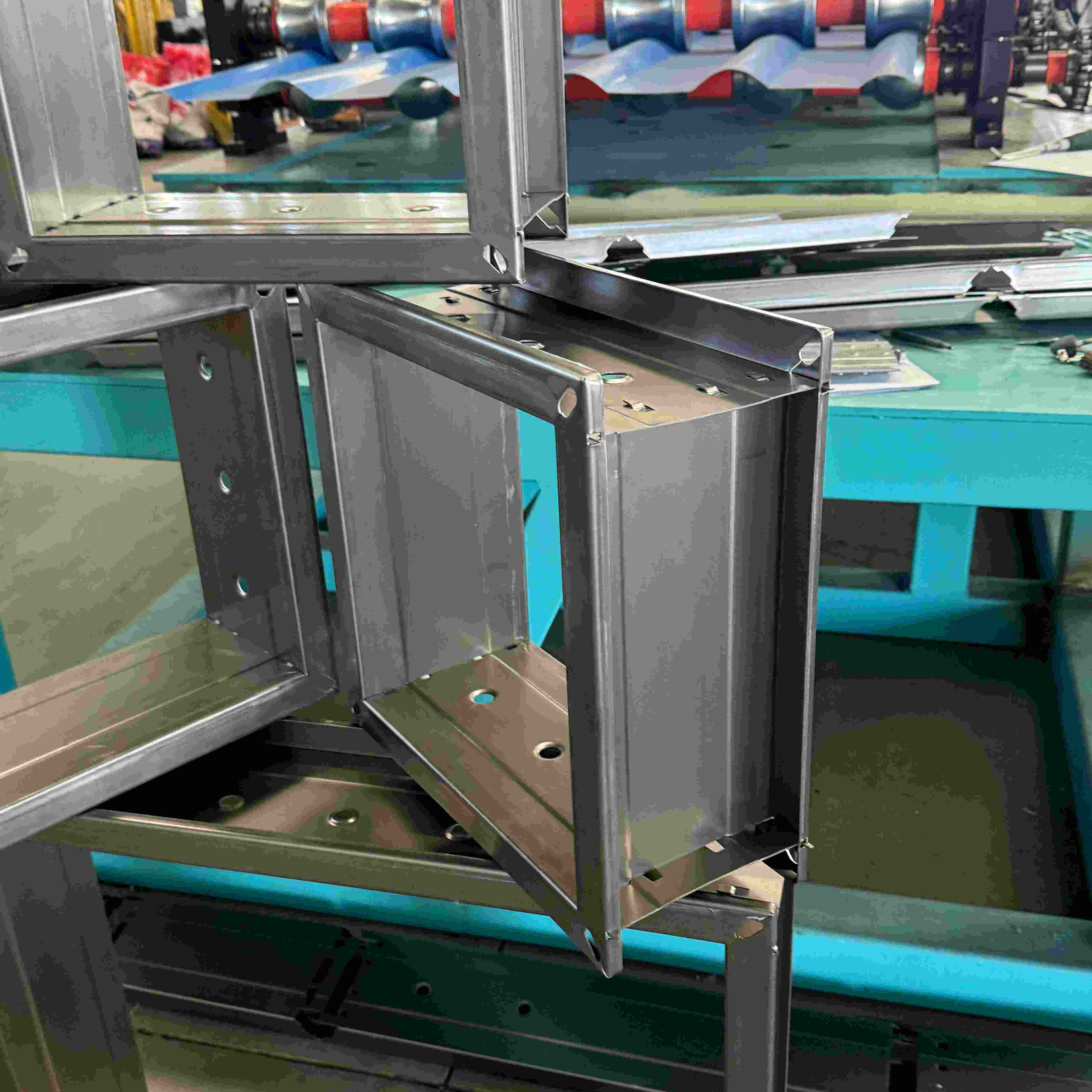Air Duct VCD Demper Machine lansert av Parfu – Høypresisjon HVAC Demper Production Solution